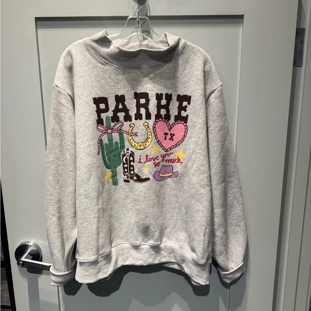 parke Austin Tx Sweatshirt L/XL - Picture 2 of 4